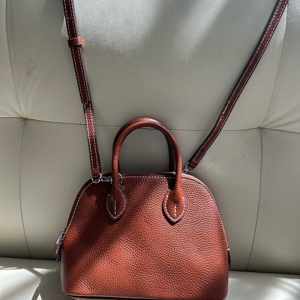 Brown Leather Handbag